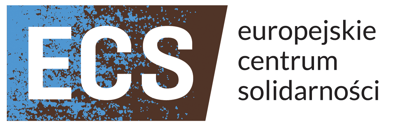 Logotyp Europejskiego Centrum Solidarności